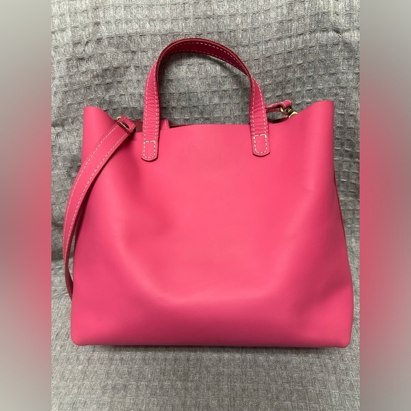 Portland Leather pink medium crossbody - Picture 4 of 16
